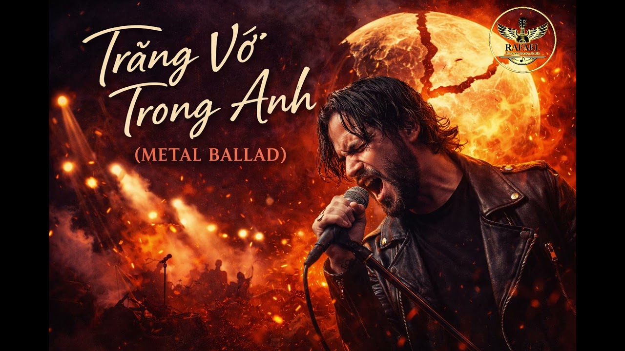 TRĂNG VỠ TRONG ANH - Track 1( METAL BALLAD) - BY RAFAEL II Mini-album: TRĂNG & NHỮNG ĐÊM KHÔNG NGỦ.