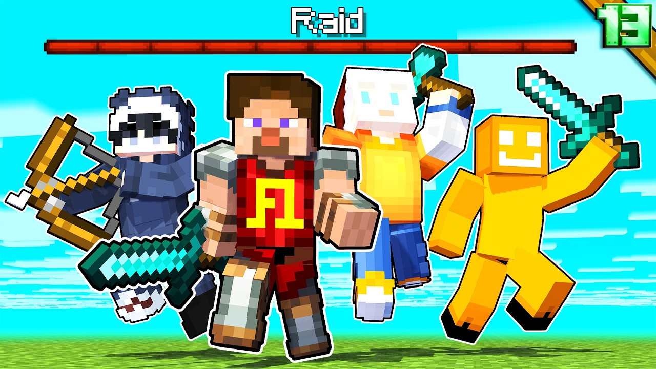 RAID in meiner Craft Attack 13 Stadt