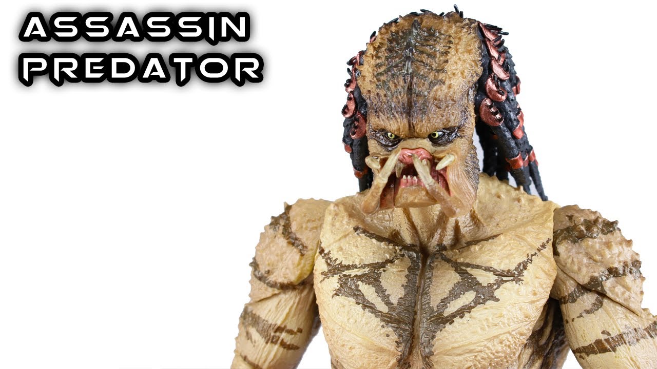 NECA ASSASSIN PREDATOR (Unarmored) Ultimate Action Figure Review