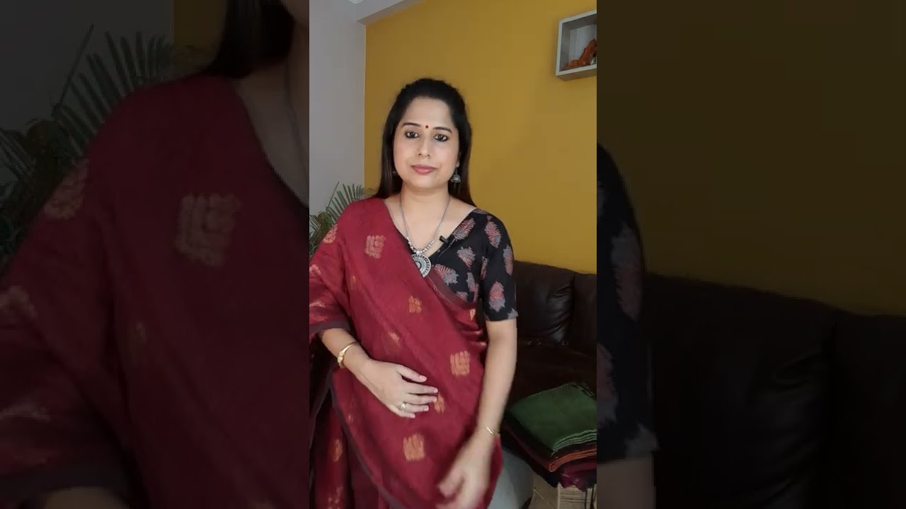Linen saree / organic Linen Zari weaved saree/ handloomsaree #linensarees #handloomsarees