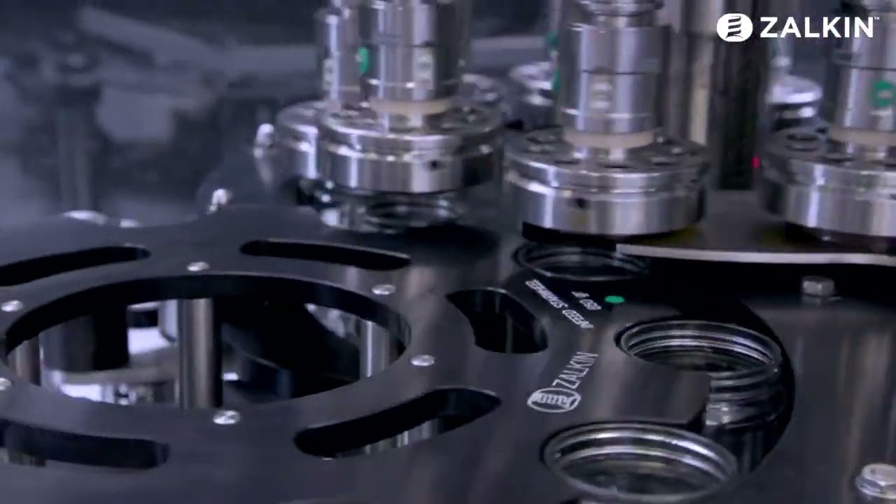 Zalkin screw-on capper for coffee industry at