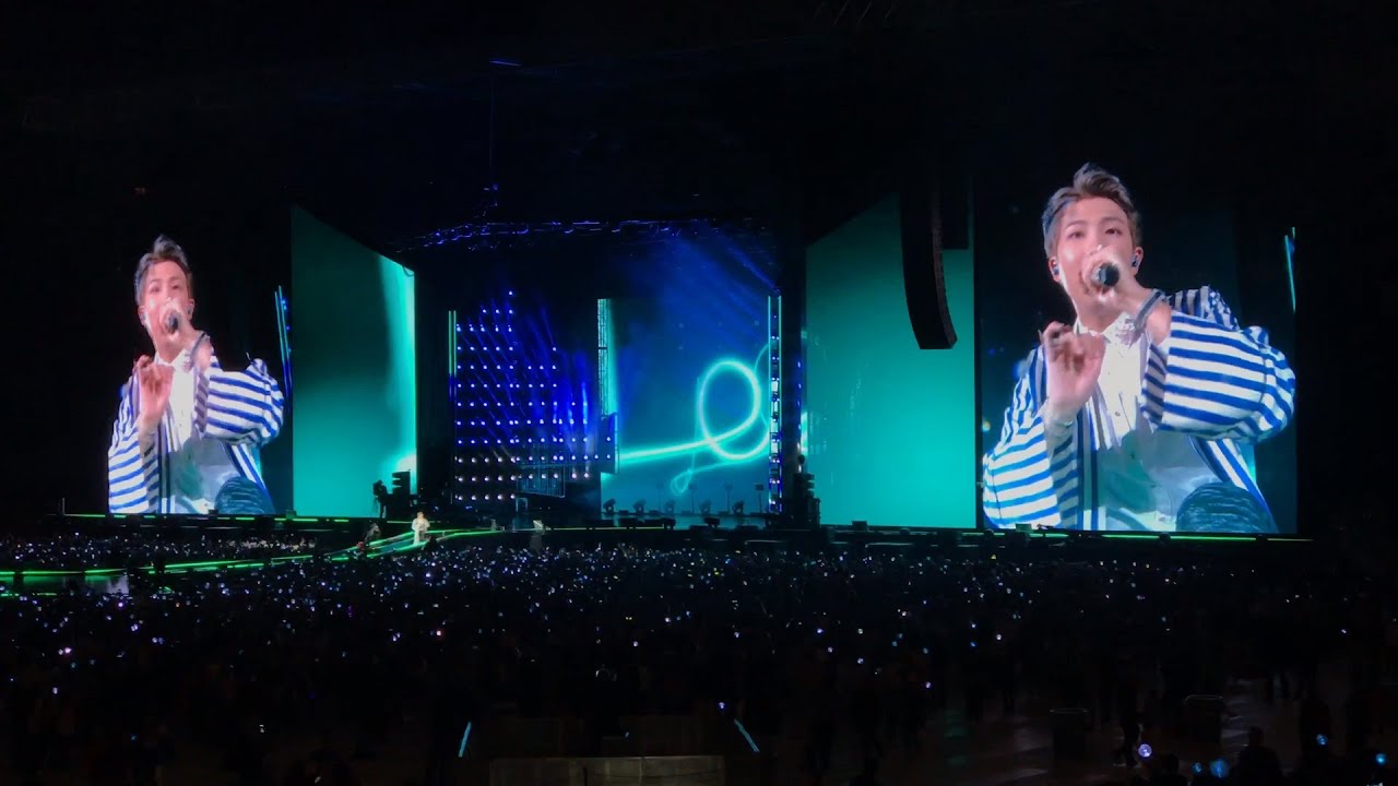 BTS RM - Love (Love Yourself Tour) in Citi Field NYC 181006