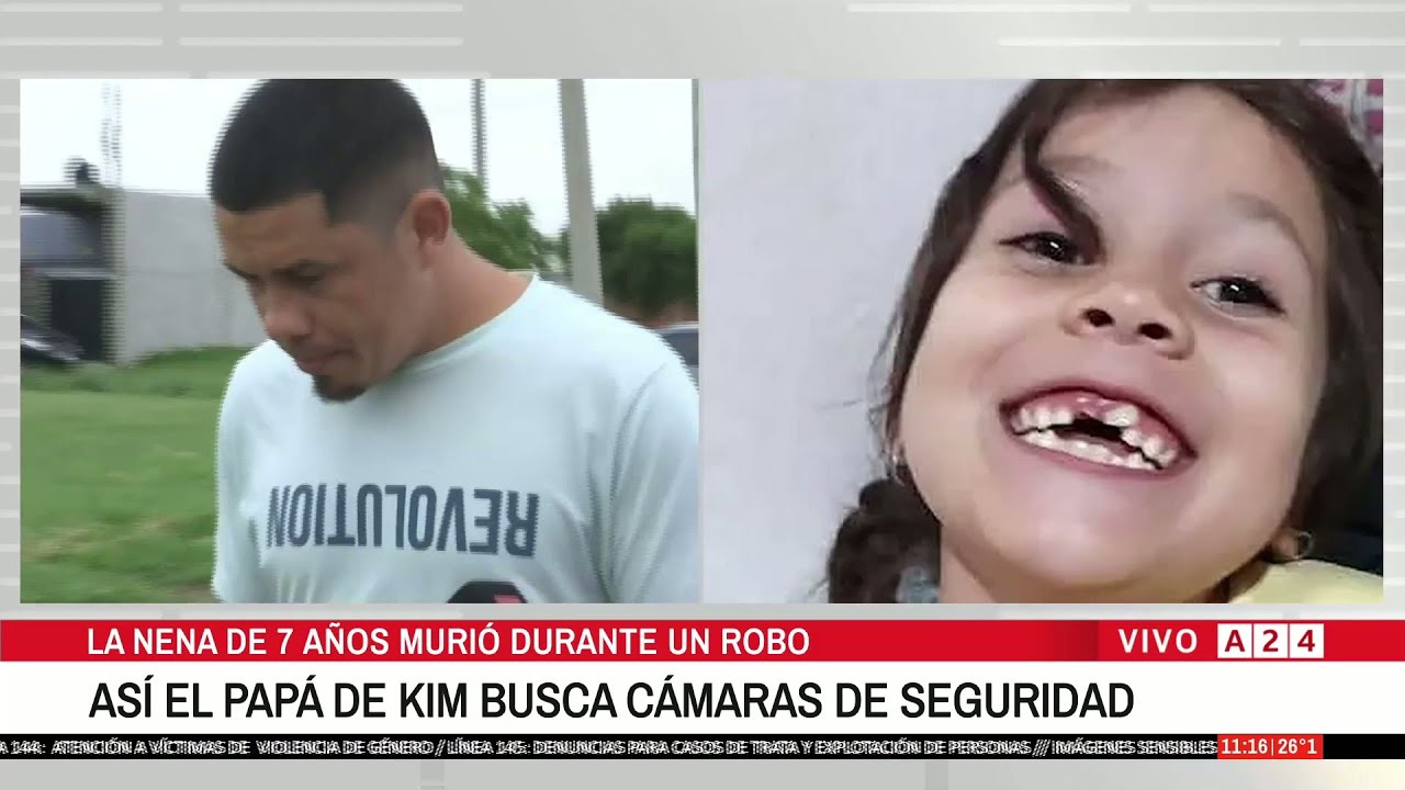 🔴 EL DESGARRADOR RECORRIDO DEL PADRE DE KIM GÓMEZ, LA NENA DE 7 AÑOS ARROLLADA POR DELINCUENTES