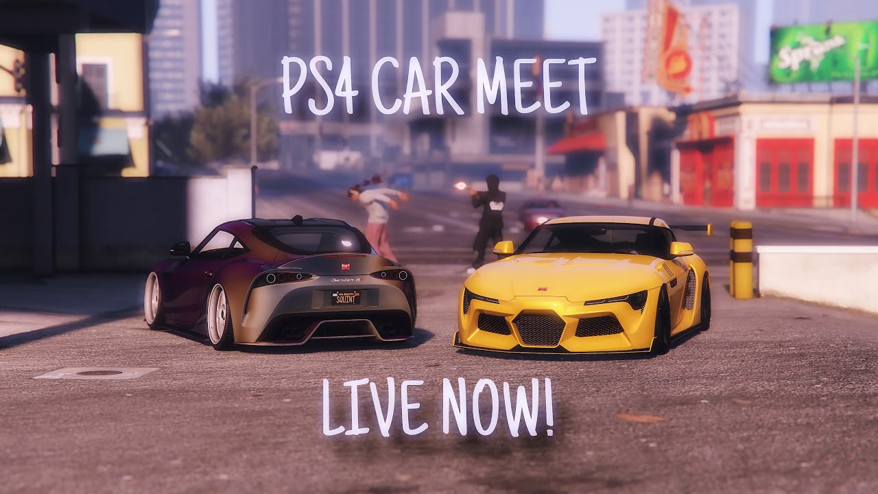 GTA Clean Car Meet | Live | PS4 Only | No Modded (F1s), Realistic Builds Only