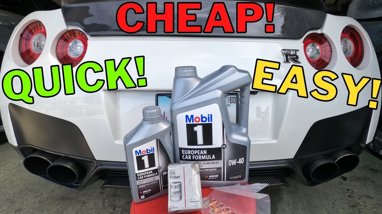 HOW TO CHANGE THE OIL IN AN R35 NISSAN GT-R| Save hundreds $$$ by changing your GT-Rs oil yourself!