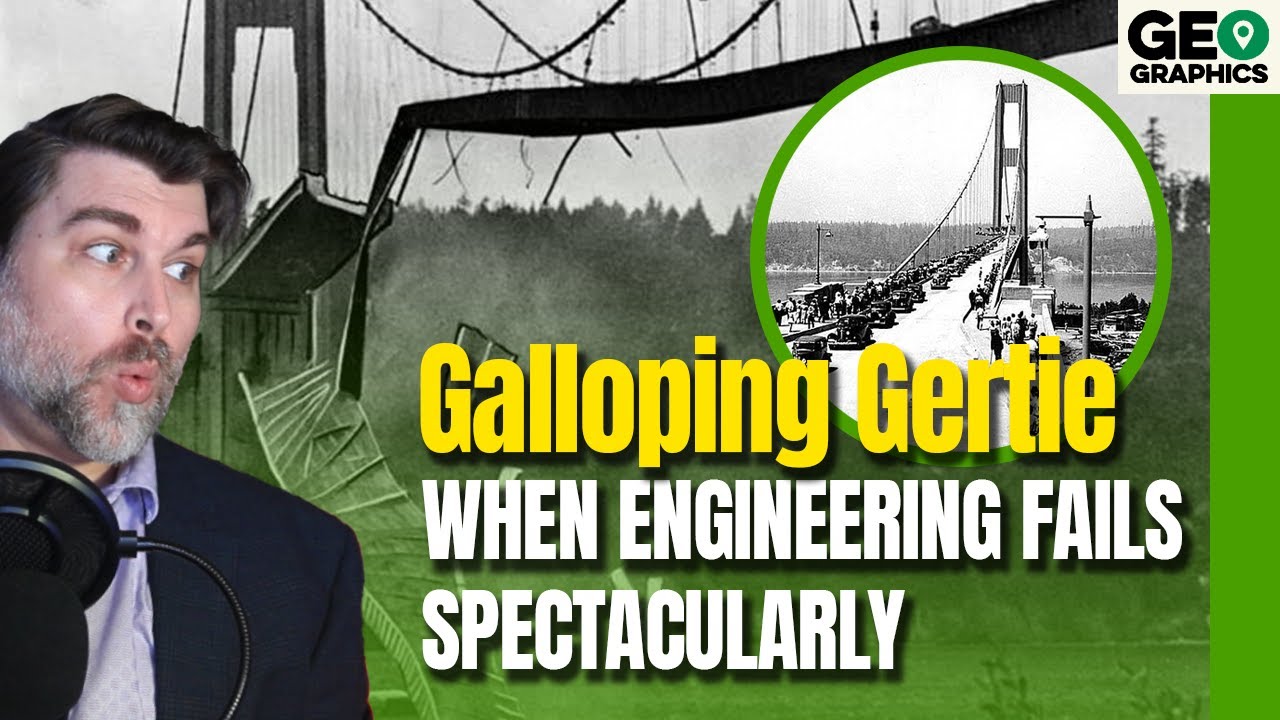 Galloping Gertie:  The Turbulent Life and Death of the Tacoma Narrows Bridge #sponsored