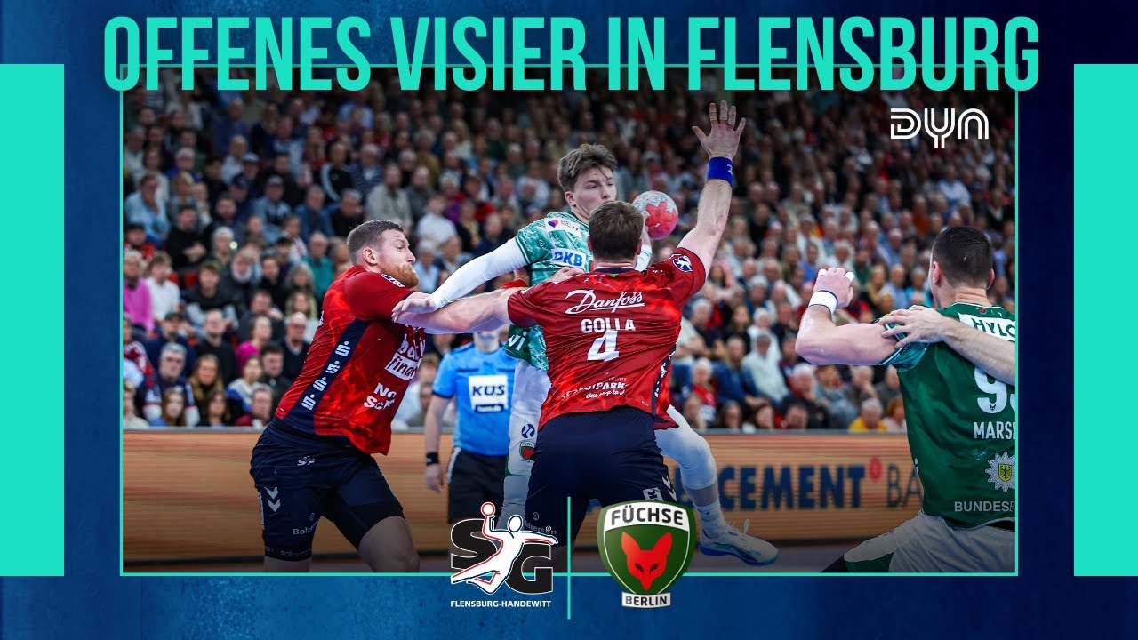 Highlights: SG Flensburg-Handewitt - F&uuml;chse Berlin (Saison 2025/26) Dyn Handball | DAIKIN HBL