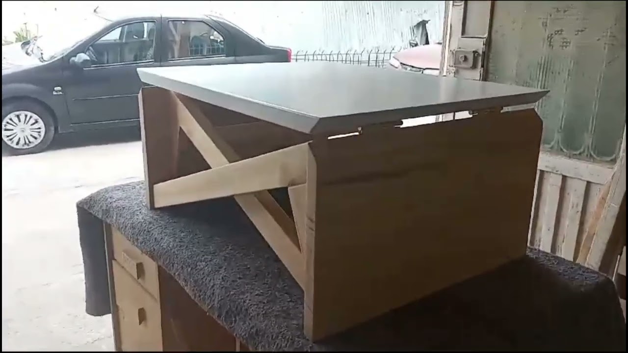 Muebles Coffee: Mesa de centro convertible en comedor Ref Evolution elaborada en madera de Pino