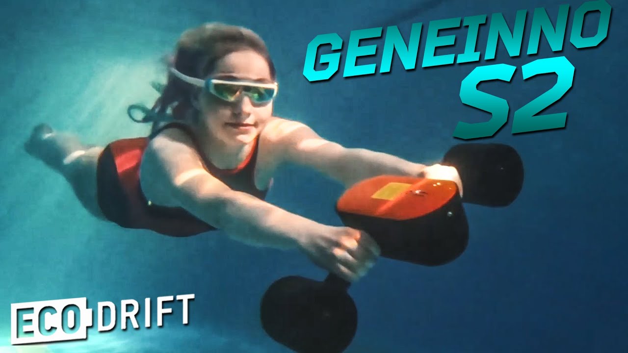 Подводный скутер Geneinno S2 обзор/ eng sub