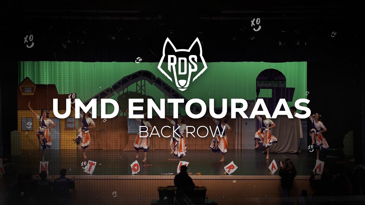 UMD Entouraas | Back Row | Rang de Storrs 2.0 | Groove with XO