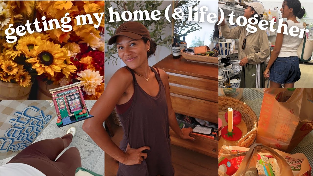 days in my life ~ fall shopping, chatty therapy sesh & organizing the house