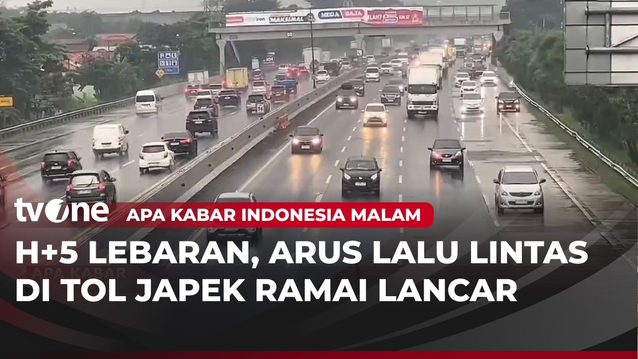Kendaraan Menuju Jakarta di Tol Japek Mendominasi dan Terpantau Lancar | AKIM