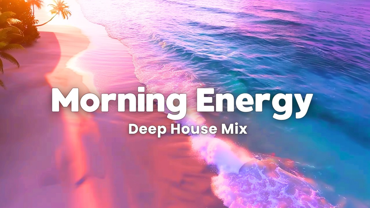 Morning Energy 🌅 Tropical Sunrise Chill & Deep House Mix for Positive Vibes | Work & Study Music