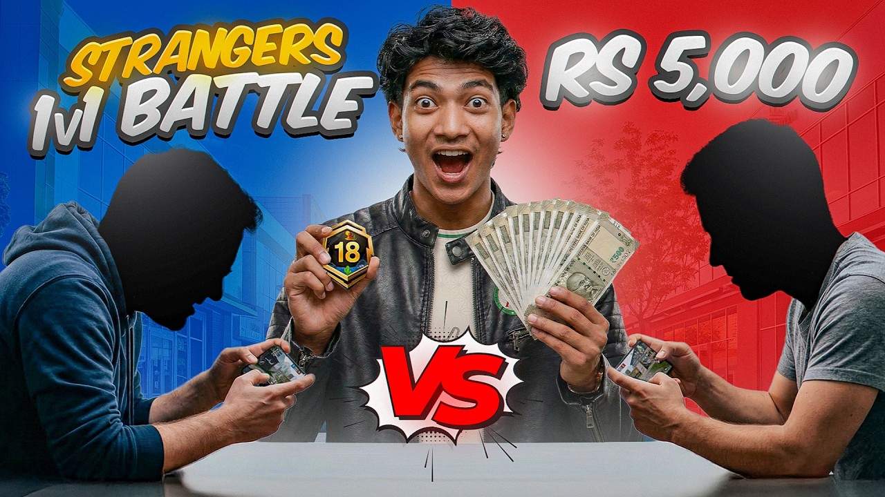 I Made Strangers Play 1v1 TDM in BGMI for ₹5000