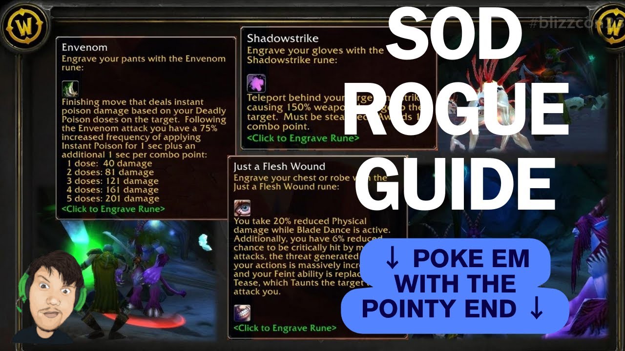 World Of Warcraft Season of Discovery Rogue Guide: How I Would Play Rogue