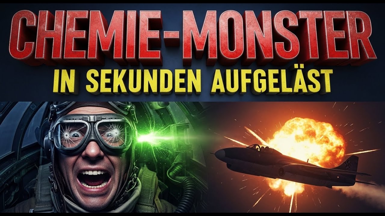 DER CHEMISCHE HORROR VON 1944: WARUM DIESES FLUGZEUG VERBOTEN GEHÖRT HÄTTE!