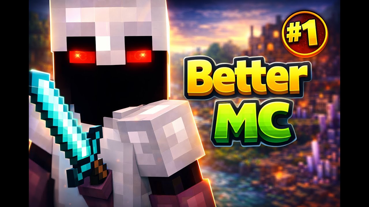BetterMC Survival #1 House On The Island | No Commentary Gameplay
