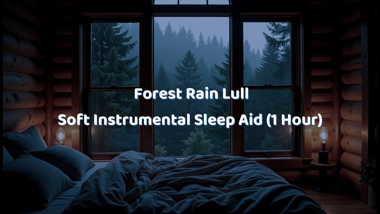 Forest Rain Lull — Soft Instrumental Sleep Aid (1 Hour)