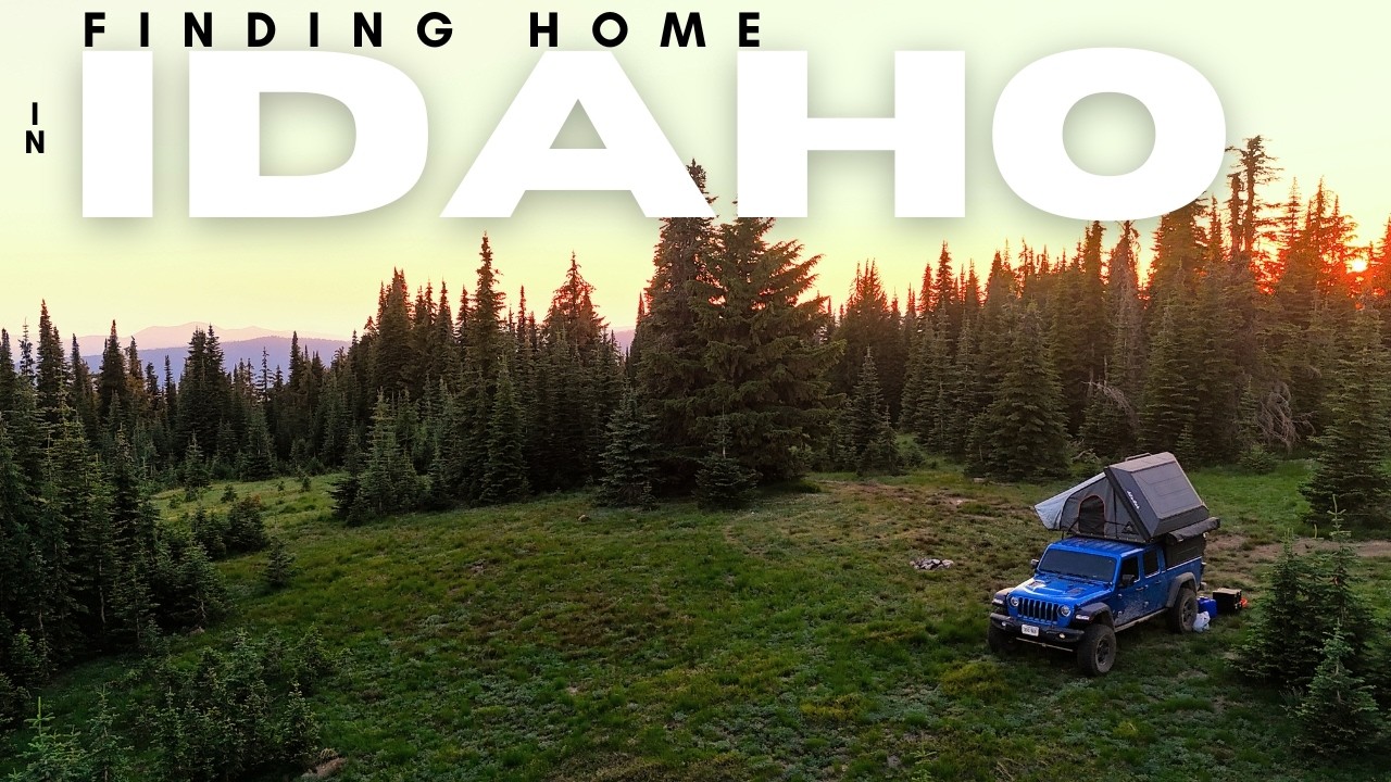Лагерь Overland и неожиданная красота дикой природы Айдахо