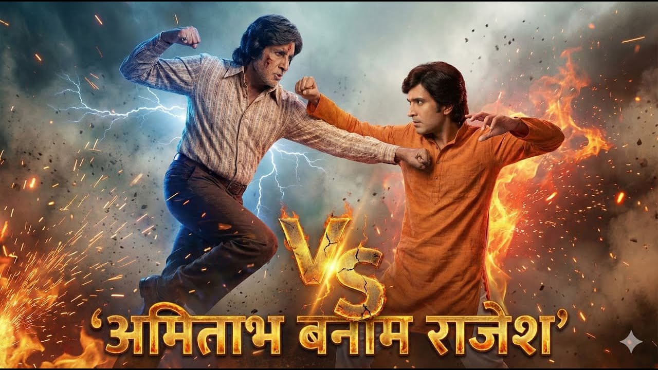 Amitabh Bachchan vs Rajesh Khanna – The Real Story of Bollywood’s Biggest Rivalry
