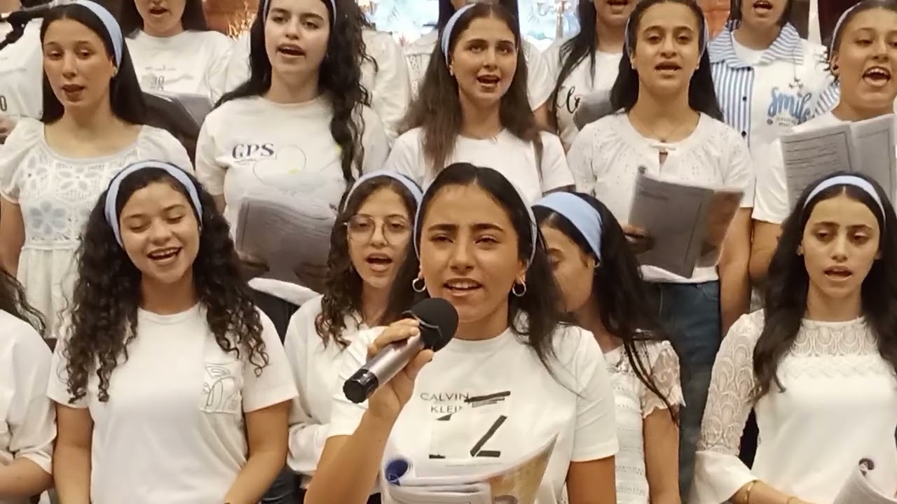 كورال خدمه ثانوي #كنيسه الشهيد العظيم ماري جرجس بطاميه 