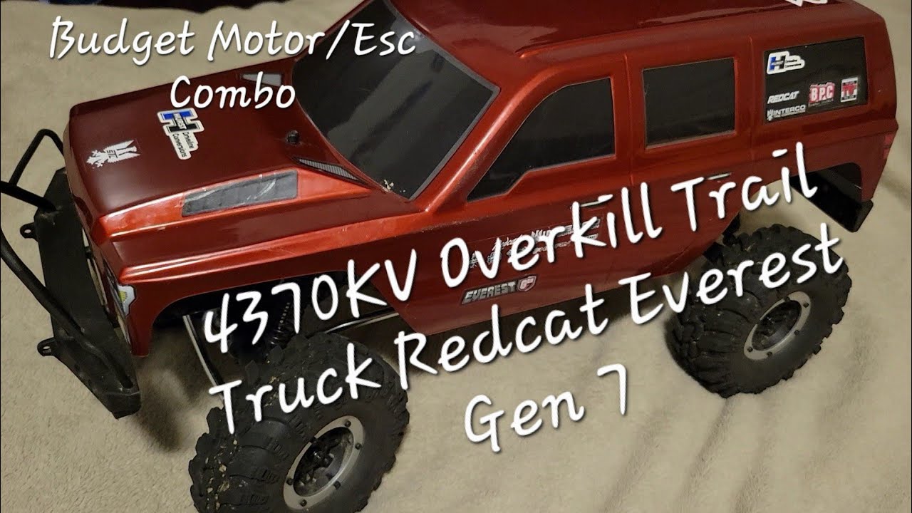 Let's Upgrade The Redcat Gen 7, esc and motor