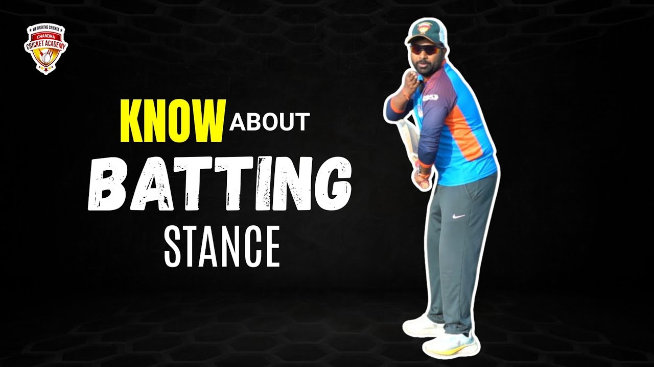 Correct Batting Stance | Perfect Batting Technique🏏