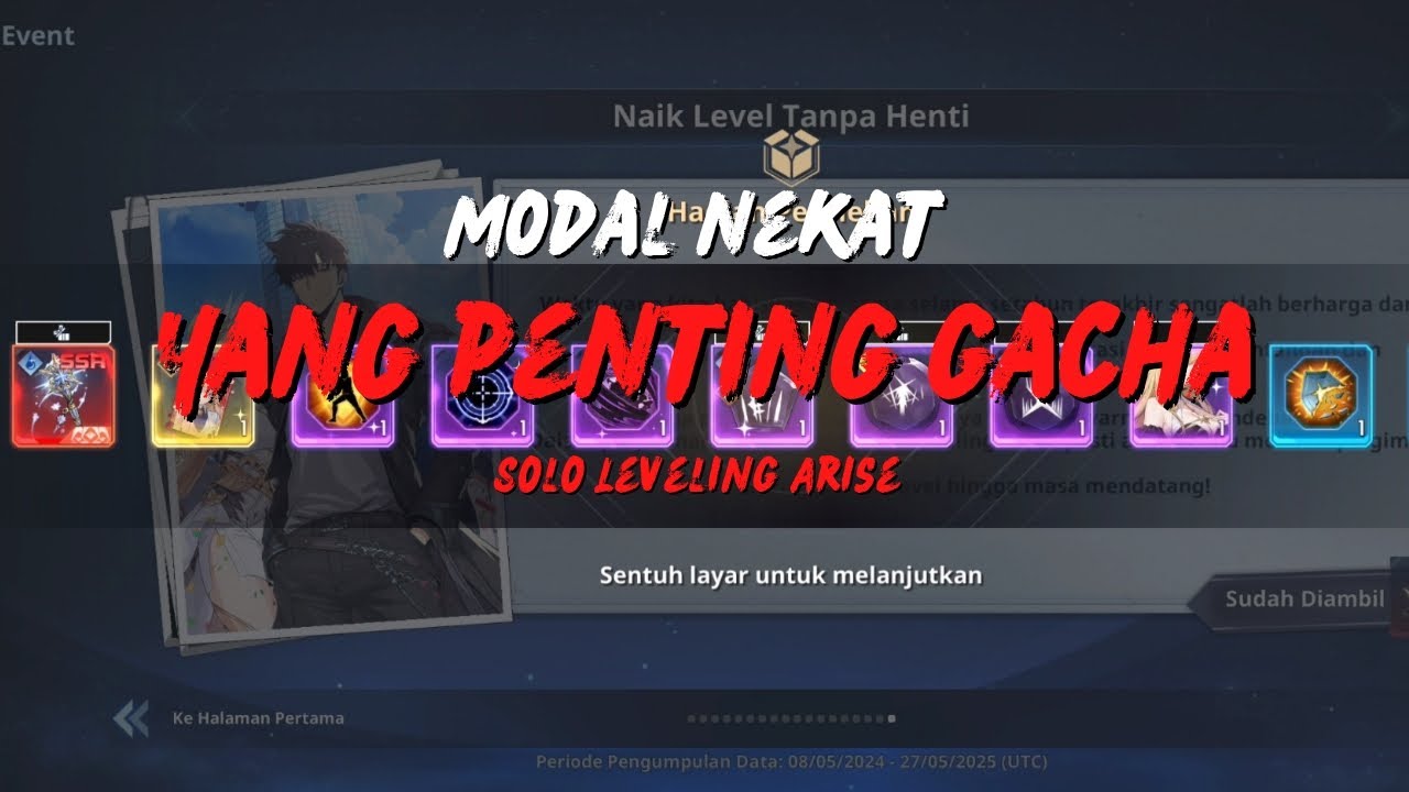 F2P - MODAL PAS PASAN E-STONE - SOLO LEVELING: ARISE