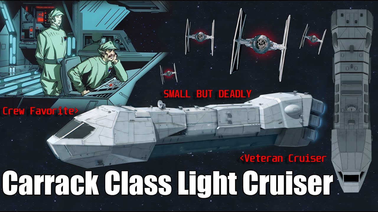 Carrack-Class Light Cruiser | Star Wars Deepdock Dive