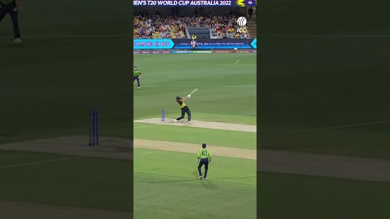 They stay hit when Mitch Marsh middles them 💥