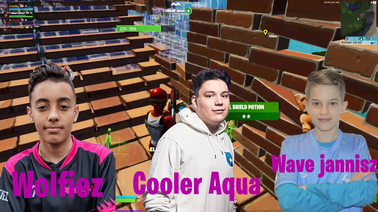 Wolfiez, cooler aqua, wave jannisz and more legendary realistic 4v4