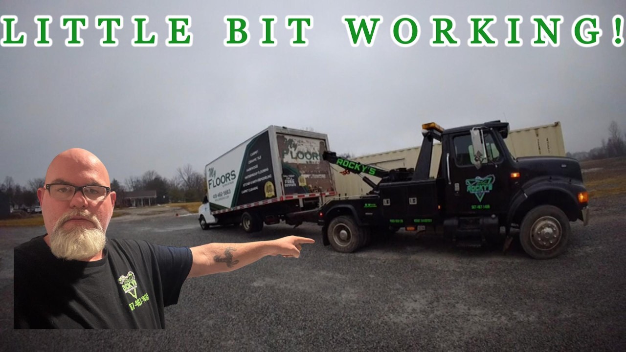 BOX TRUCK TOW FROM REAR!