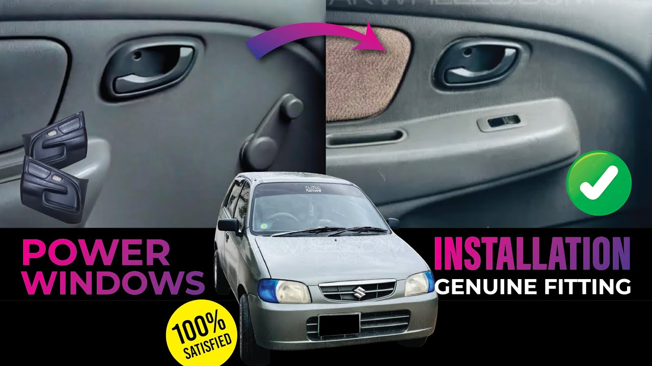 ALTO VXR 2012 POWER WINDOWS INSTALLED || JAPANESE DOOR || SOUND PROOFFING CAR | ORIGINAL FITTING