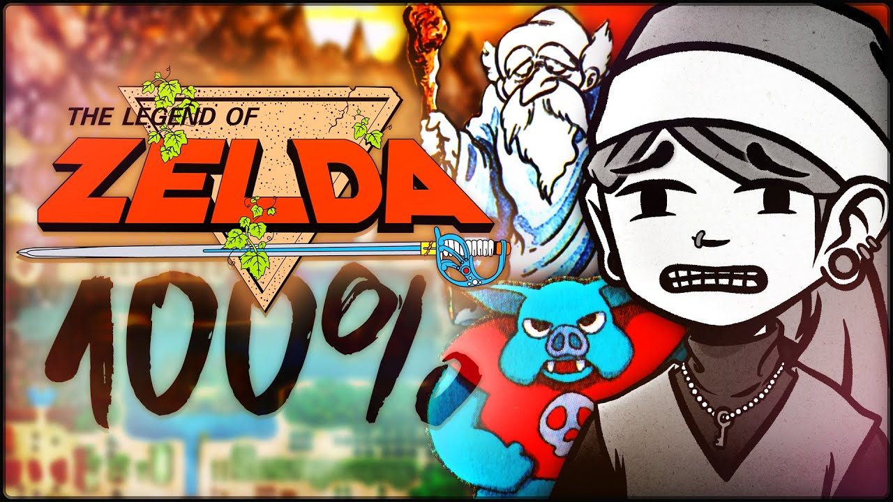 Ich habe Zelda 1 zu 100 % durchgespielt 😵 Es war anstrengend..