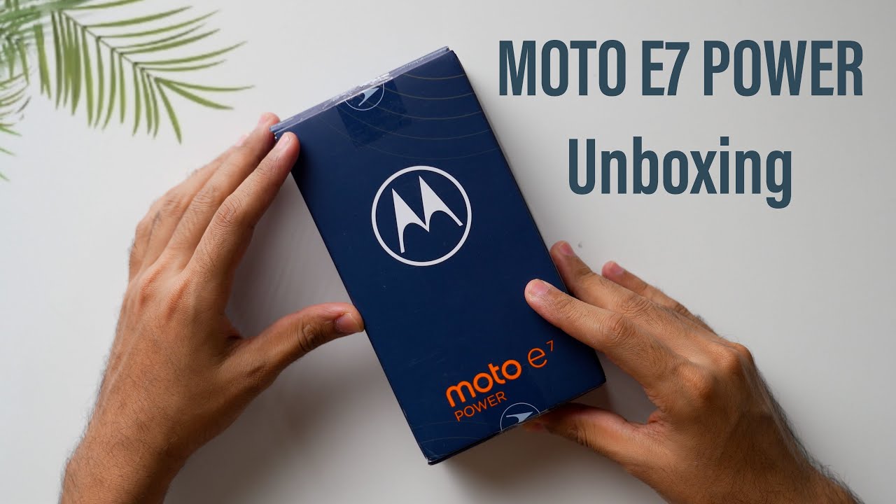 Moto E7 Power Unboxing & Initial Impressions!