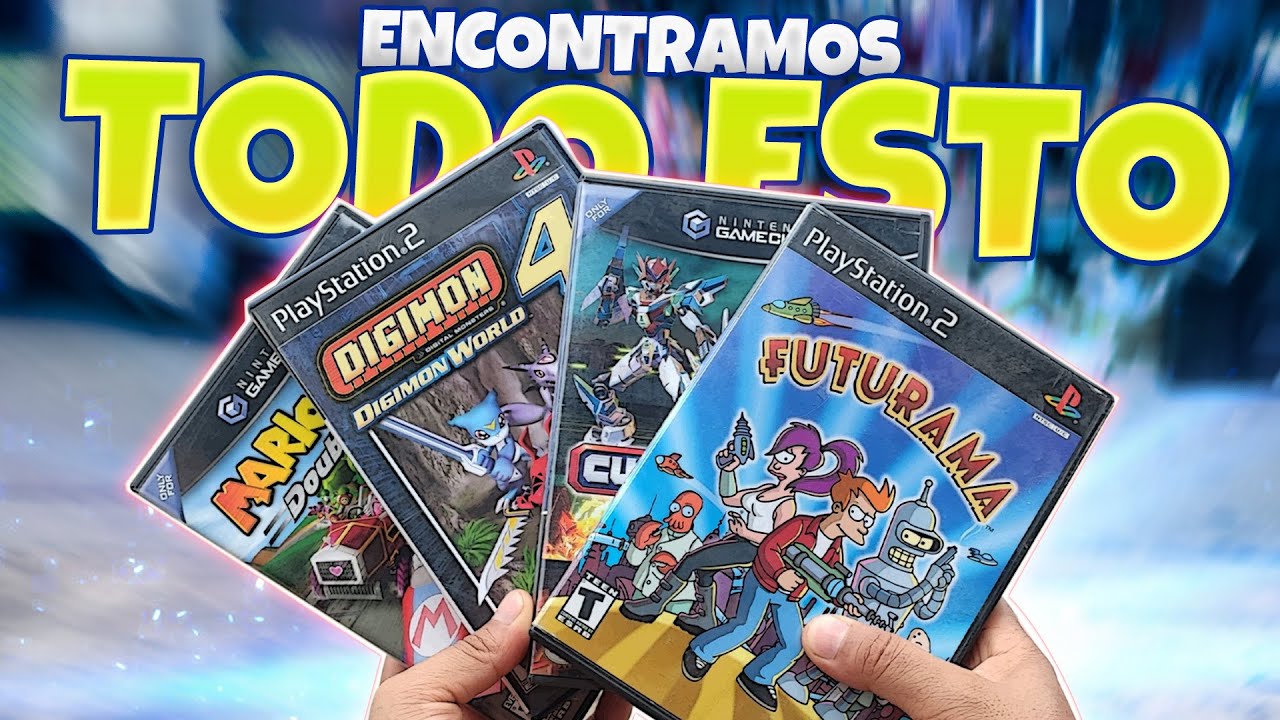 COMPRAMOS juegos MUY RAROS de PLAYSTATION 2
