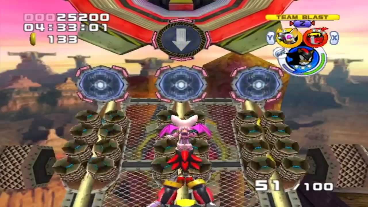 Sonic Heroes - Rail Canyon: Extra Missions