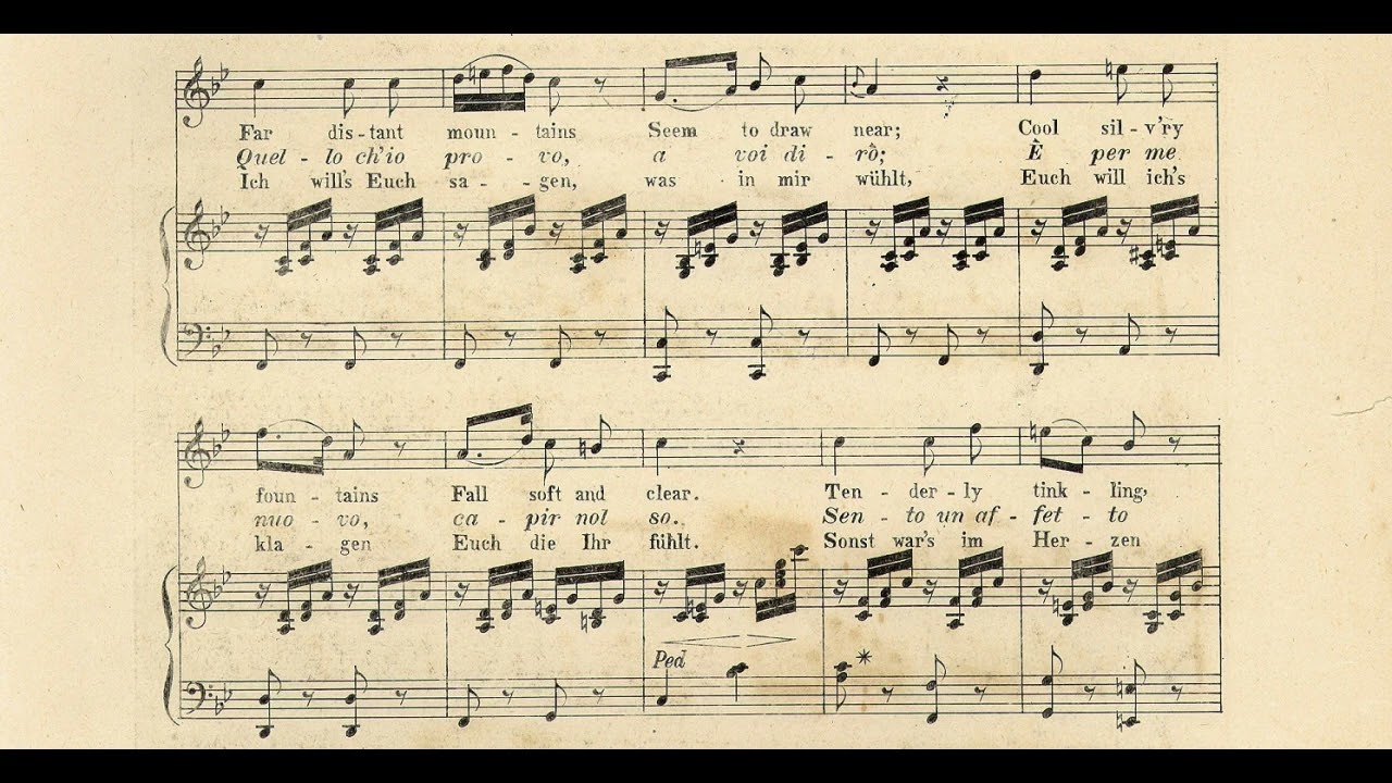 Voi che sapete - Mozart - Orchestral accompaniment ♩ = 62
