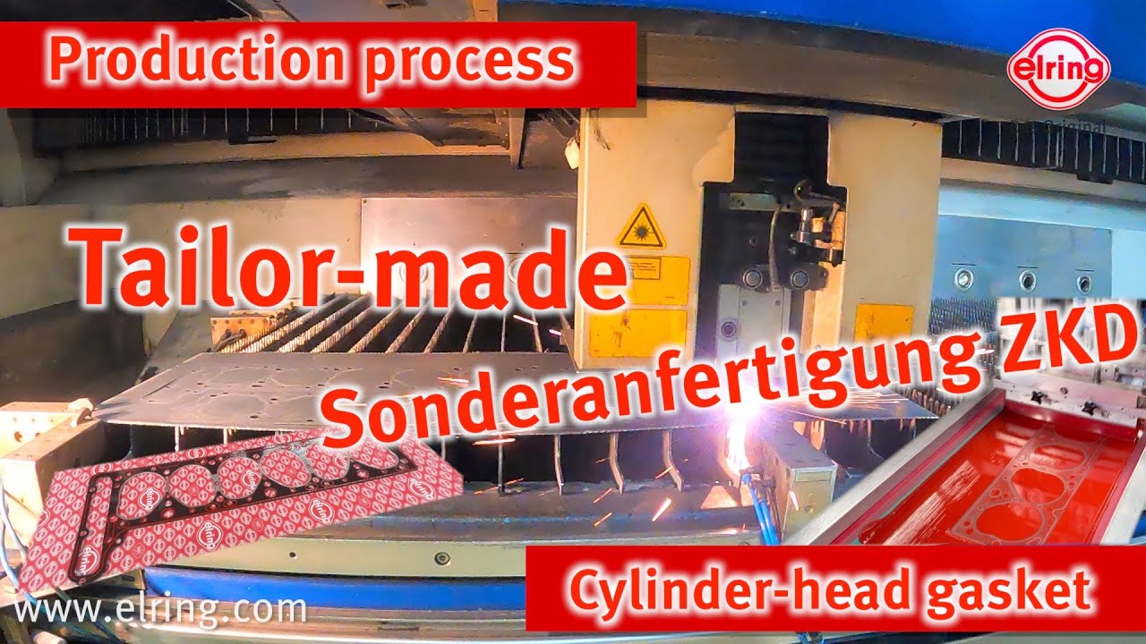 Elring | Tailor-made cylinder-head gasket | Sonderanfertigung Zylinderkopfdichtung MLS