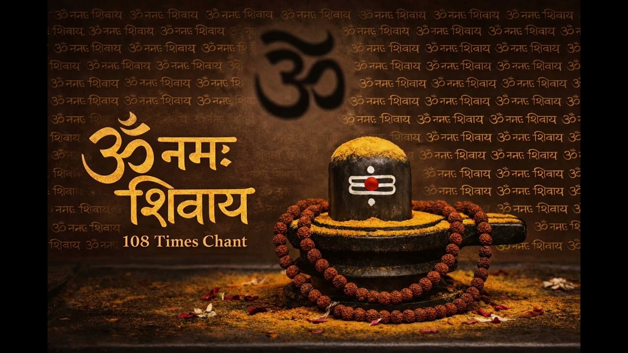 Om Namah Shivaya 108 Times |  chant Om namah shivay | Mahashivratri 2026