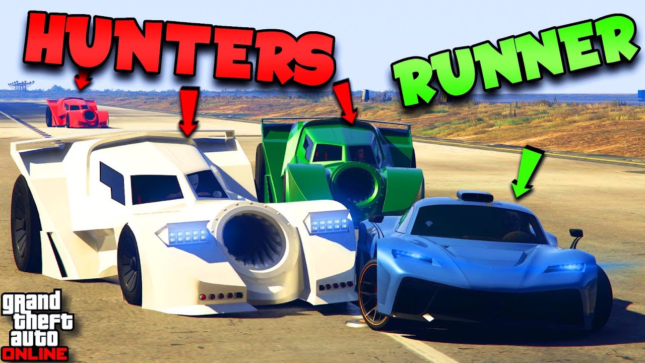 4 Vigilantes VS Krieger! | GTA 5 Manhunt