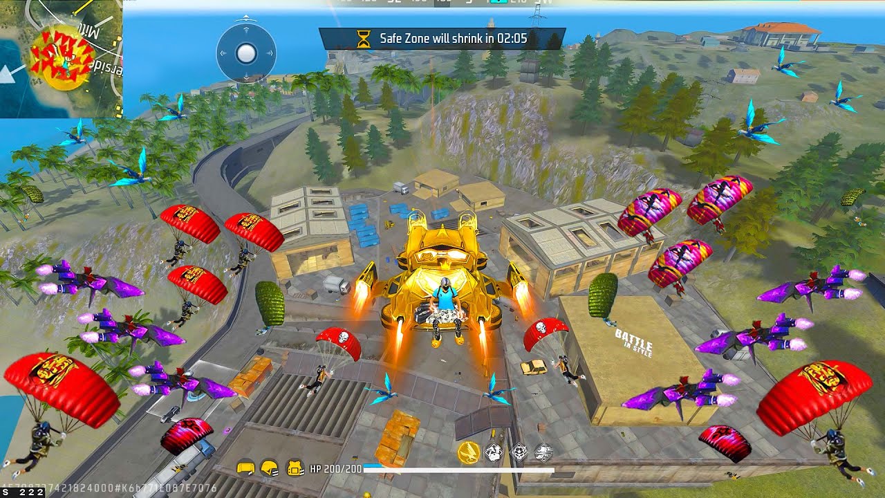 57 kills 💪 PARAFAAL+MP40 99%Headshot Rate ⚡| Solo Vs Squad Full Gameplay | intel i5 🖥 Freefire