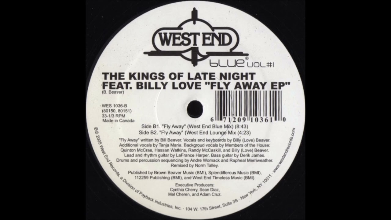 The Kings Of Late Night - Fly Away (West End Lounge Mix)