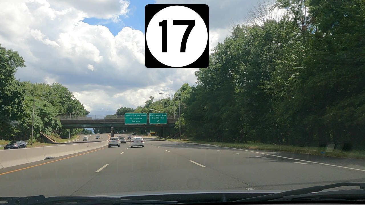 ⁴ᴷ⁶⁰ Driving New Jersey Route 17 from Mahwah, NJ to Paramus, NJ