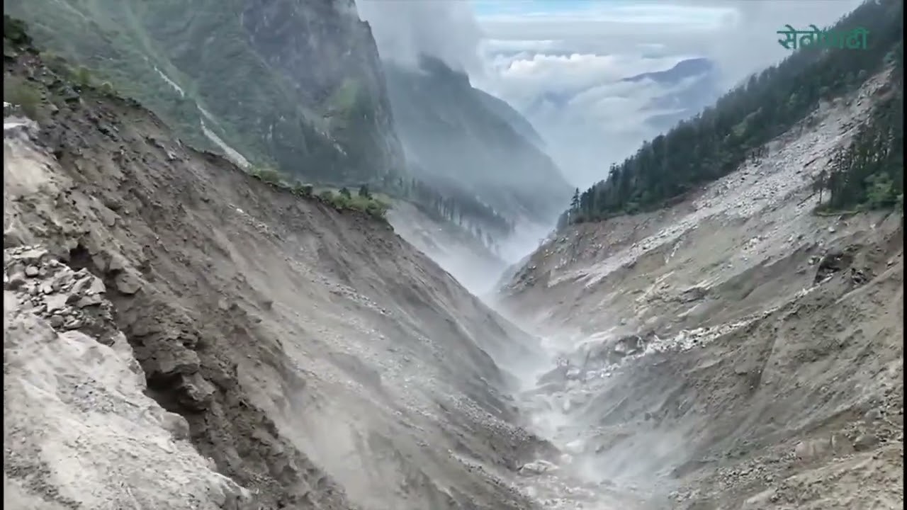 मेलम्ची बाढी को अवस्था हेर्नुहोस यस्तो थियो 😱😱 #explorenepalofficial #rurallife #subscribemychannel