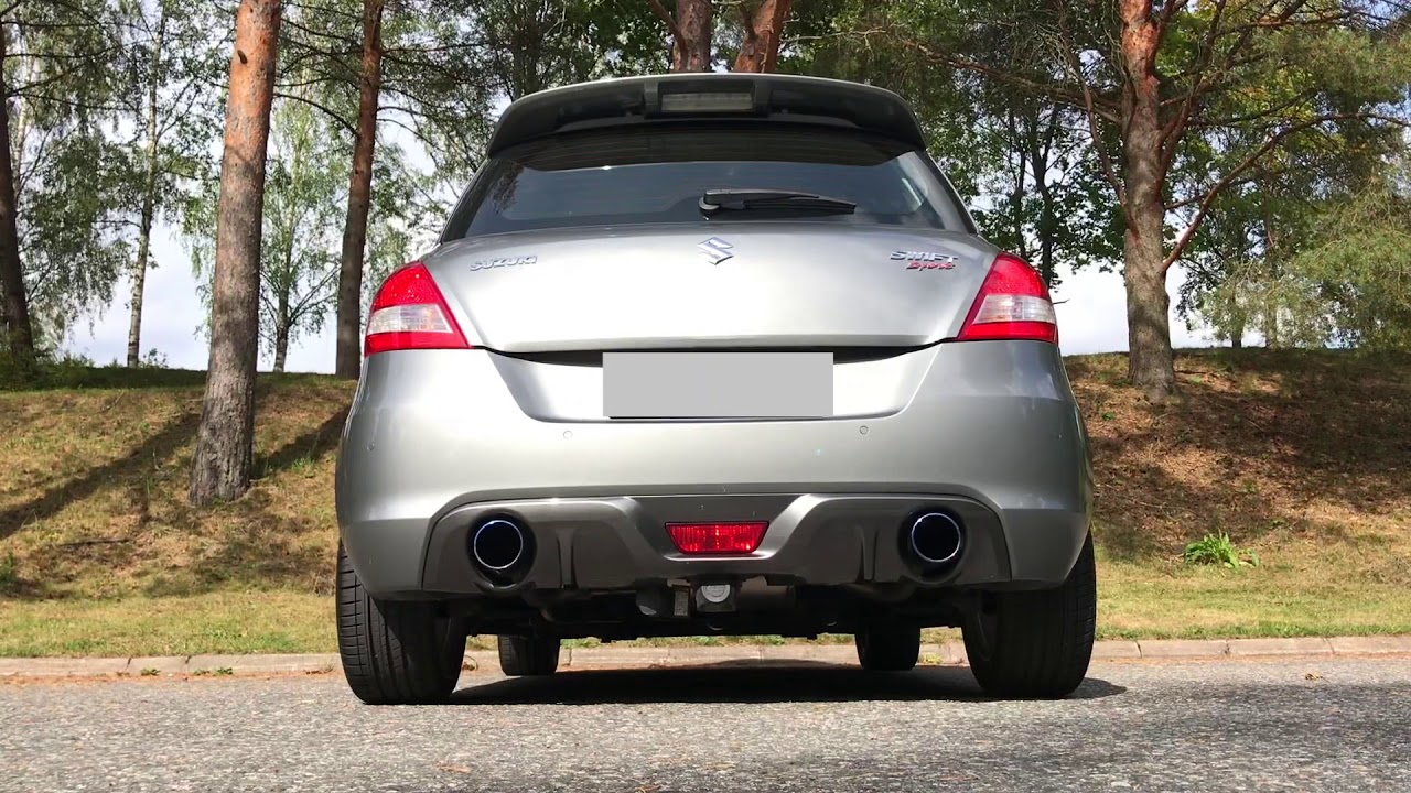 Suzuki Swift Sport MSE titanium muffler