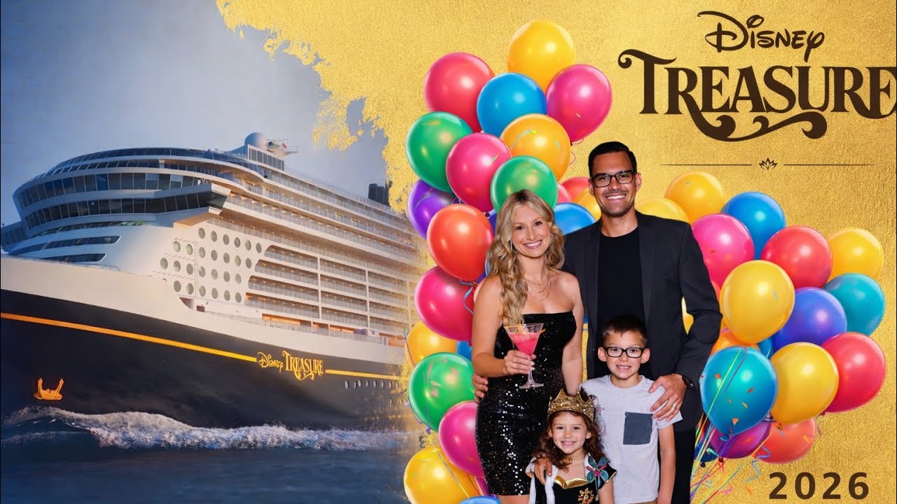 EPIC Sail Away Party on the NEW Disney Treasure! ⚓️