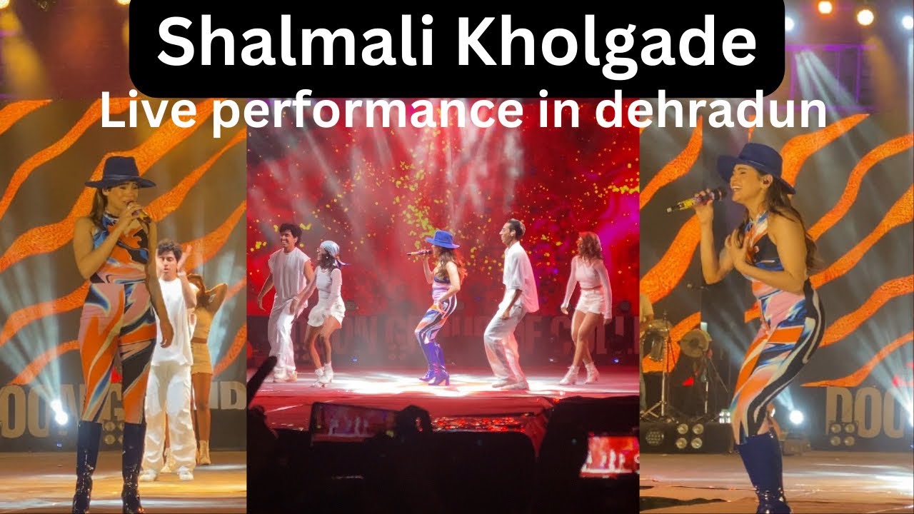@shalmiaow  SHALMALI KHOLGADE LIVE CONCERT || COLLEGE ANNUAL FEST || DOON GROUP OF COLLEGES