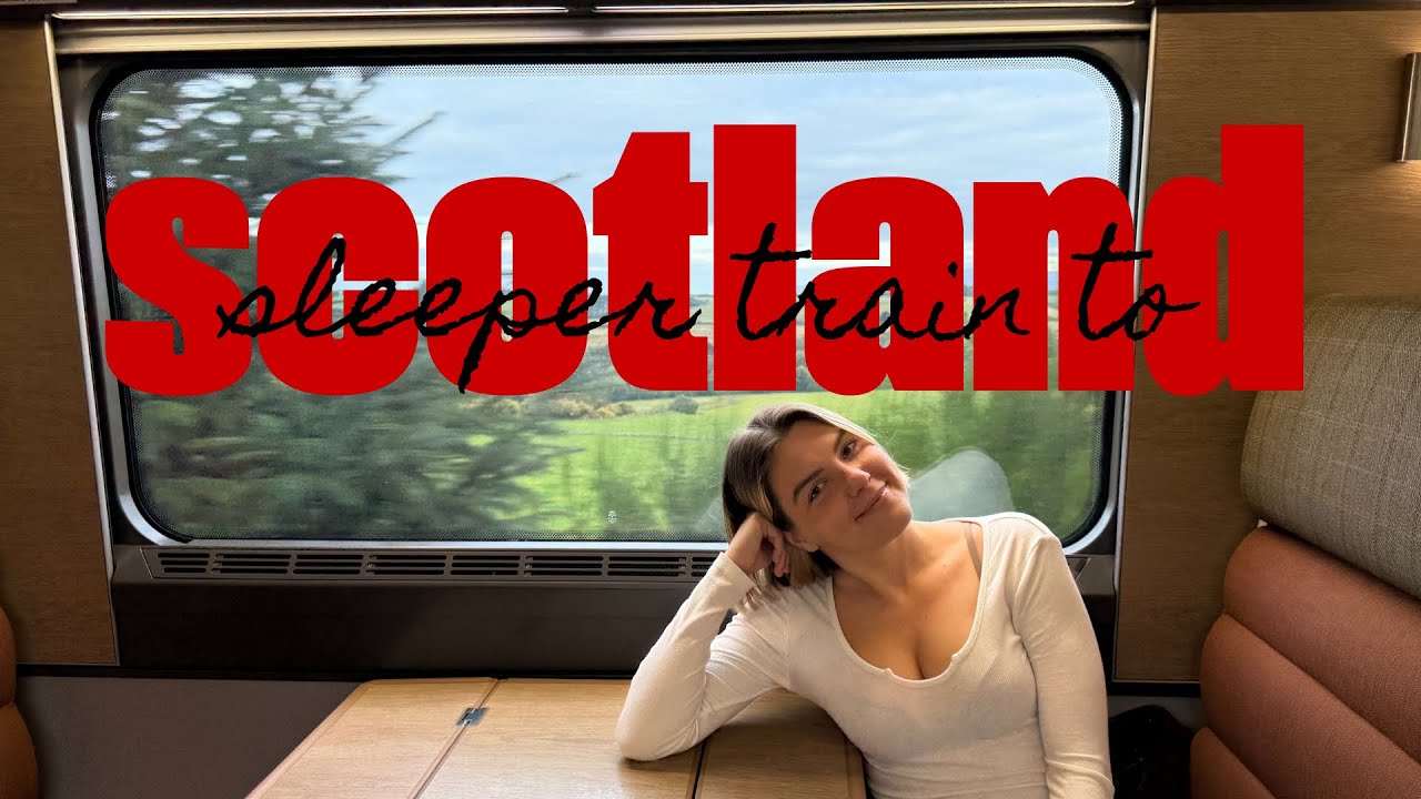 Caledonian express, London to Scotland overnight sleeper train 