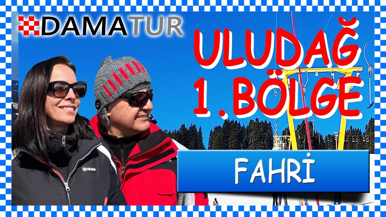 ULUDAĞ 1. BÖLGE FAHRİ OTEL Pisti (51. Sn Piste giriş)